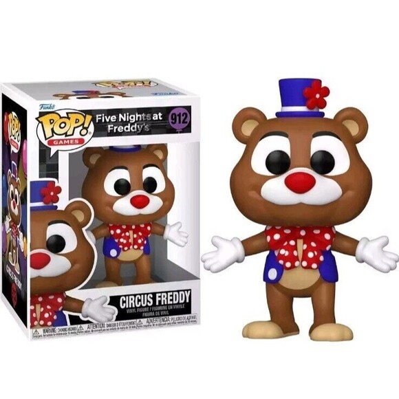 Funko POP! Games: Five Nights at Freddy's - Circus Freddy #912 - Picture 1 of 3